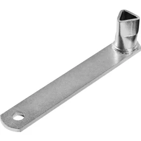   Háromszög alakú kulcs M12 laposvason szegecs nélkül, összecsukható PROMAT/TECWERK oszlopokhoz