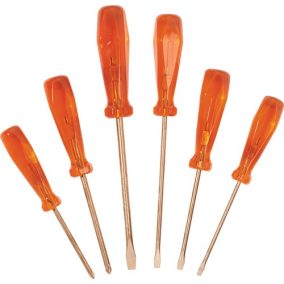   6 részes csavarhúzó készlet, hornyolt/PH, szikramentes, ENDRES TOOLS