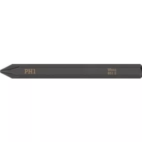 Bit 851 S PH 1x70mm 1/4 hüvelykes PH 1x70mm L.70mm WERA