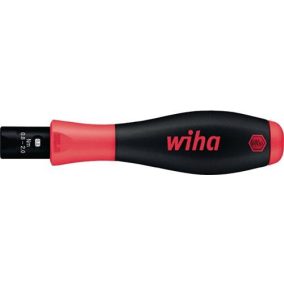   Nyomaték fogantyú 0,4-1,0 Nm automatikus kioldó állítható nyélhossz 127mm WIHA