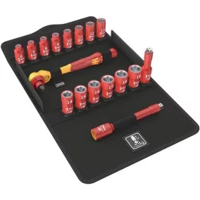   Dugókulcs készlet 8100 SB VDE 1 Zyklop 17 részes 3/8 hüvelykes SW 6-19mm Z.80 6KT WERA