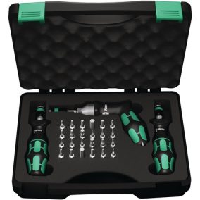   Nyomaték csavarhúzó készlet 7440/41/42 27 darabos 0,3-6 Nm állítható WERA