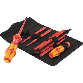   Csavarhúzó készlet KK Turbo i 1 16 részes cserélhető VDE szigetelt bitekkel, WERA