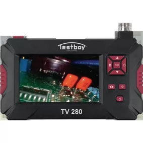   Akkumulátoros ellenőrző kamera TV 280 4,3 hüvelykes 6 mm-es kábelhossz 2 m TESZTBOY