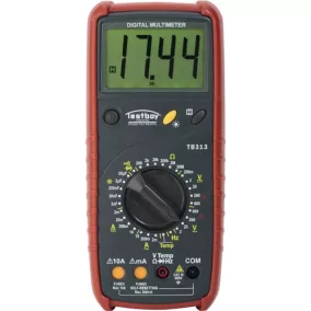   Digitális multiméter Testboy 313 0-600 V AC, 0-600 V DC RMS TESTBOY