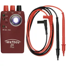   Folytonosságvizsgáló TB 20 Plus b.300 V CAT II 300 V TESTBOY