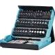 Bit választék SmartCase 2200SC-3 96 darabos hornyolt/PH/PZ/TX/TX csapos/hatszögű foglalattal.