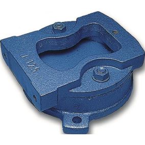   Forgótányér Leinen Junior pofaszélesség, szélesség:100 mm, cikkszám: 4000 830 655 szürkeöntvény, LEN