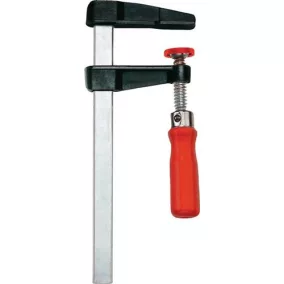   Öntött csavaros szorító LM szorítószélesség 100 mm, A.50 mm, fa nyél 15x5 mm BESSEY