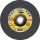Tisztító csiszolókorong A 46 N Supra D115xS6mm ívelt alumínium furat 22,23mm KLINGSPOR