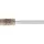 Köszörűcsap INOX D10xH20mm 6mm korund ADW 46 ZY PFERD