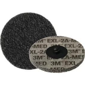   Nem szőtt kompaktlemez Scotch Brite™ XL-DR D.50,8mm közepes szürke 22100min-¹ 3M