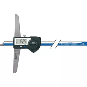   Mélységmérő DIN 862 DIGI-MET IP67 200mm D. kimenet, egyenes sín H.PREISSER