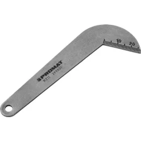 Csavarfúró köszörülési idomszer b. 50mm PROMAT/TECWERK