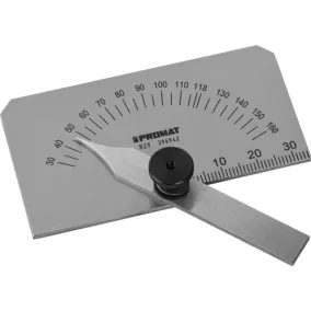   Állítható szögű spirálfúró köszörülésmérő. 30°-160° PROMAT/TECWERK