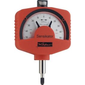   Precíziós kijelző 0,1 mm-es leolvasás 0,001 mm ütésvédelemmel és tesztjelentéssel KÄFER