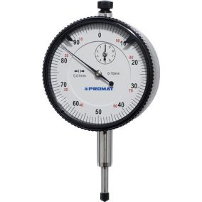 Mérőóra DIN878 10mm leolvasás 0.01mm PROMAT/TECWERK