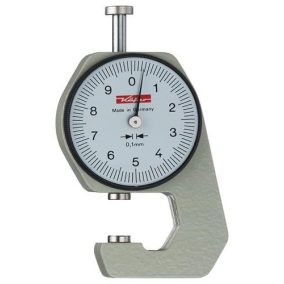   Zsebvastagság mérő K 15 0-10mm Abl. 0,1 mm-es lapos 6,35 mm-es bogár