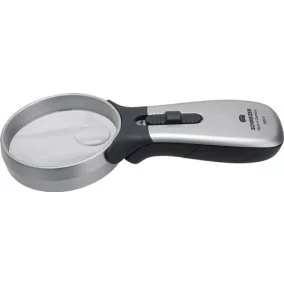   Kézi megvilágított nagyító Tech-Line CLASSIC nagyítás 2x/4x LED lencse átmérő 70/20mm SWISS