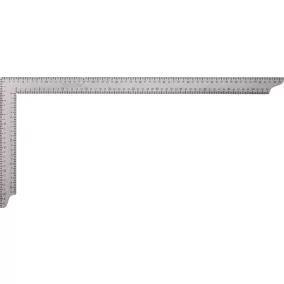   Ácsderékszög, szárhossz 600 x 280 mm, jelölőnyílás nélkül, PROMAT/TECWERK