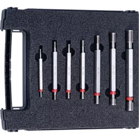   Határmenetes dugaszmérő készlet 6H 1, mindegyik M3, M4, M5, M6, M8, M10, M12, M PROMAT/TECWERK