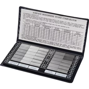   Felület-összehasonlító lemez RUGOTEST összehasonlító tartomány 0,05-12,5µm lemezek 30 db. PROMAT/TECWERK