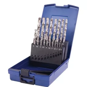   Csigafúró készlet DIN 338 Type N D.1-10x0,5mm HSS 19 db Ku.-Kass.