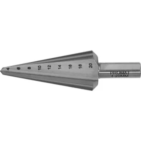   Lemezkúpos fúrószár tartomány 4-20mm HSS-Co teljes hossz 71mm Z.2 PROMAT/TECWERK