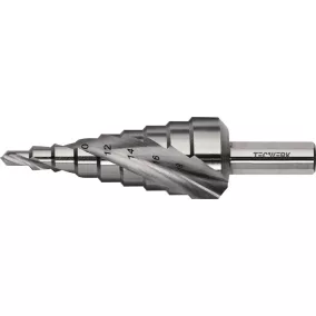   Lépcsős fúró, furatátmérő 4-20 mm, HSS spirálhorony, Z.2 lépcső, 9 PROMAT/TECWERK