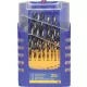 Fa csavarfúró készlet 013G 25 db D.1-13mm 0.5mm osztású HSS FISCH-TOOLS