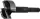 Forstner bit BLACK SHARK PRO D.15mm Total L.90mm Szár D.8mm FISCH-TOOLS