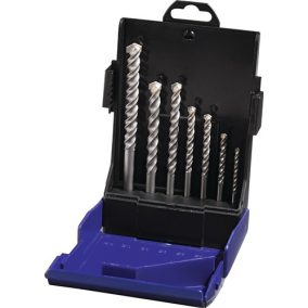   Keményfém ütvefúró-készlet 7 részes 4/75, 5/85, 8/120, 10/120, 12/150, 2x6/100mmKu.-Kass