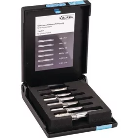   Menetvágó szerszámkészlet M6-M10/G1/4-G1/8 inch HSS-G 6 részes VÖLKEL