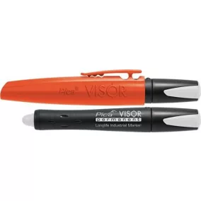 Ipari jelölőtoll Visor állandó fehér vízálló PICA