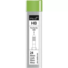 Ólomkészlet Fine Dry grafit HB 24 vezeték/készlet PICA