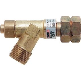   Tömlőszakadás elleni áramlási sebesség max. 7,4-12 kg/h 0,5-4 bar KAYSER