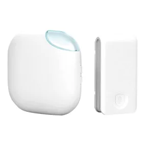   Commel kinetikus energiával működő csengő, vezeték nélküli 36 dallam, 100m hatótáv, fehér