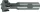 T-horony maró DIN 851AB N típusú D.12.5mm HSS-Co horganyzott kereszt Z.6 MAYKESTAG