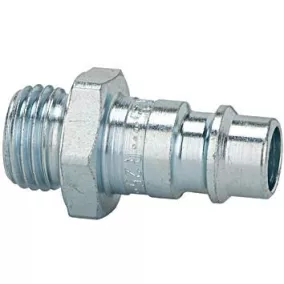   Dugaszoló csatlakozó STA horganyzott dugó DN 7,2-7,8 AG G 1/4 hüvelykes SW 17mm RIEGLER