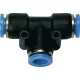 T-csatlakozó Blue Series 6mm L1 19mm RIEGLER