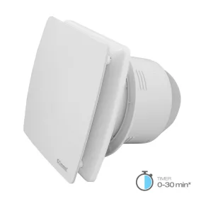   Commel elszívó ventilátor 100 mm, időzítővel, záró lamellával, golyóscsapágyas  12 W, 95 m³/h , 34 dB