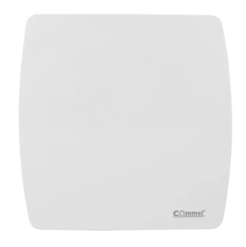 Commel elszívó ventilátor 120 mm, időzítővel, záró lamellával, golyóscsapágyas  16 W, 160 m³/h , 34 dB