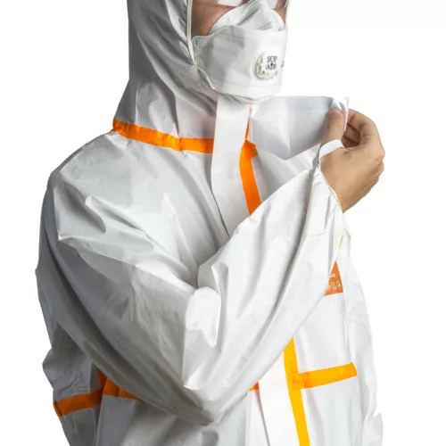 COVERCHEM 4M40 OVERALL FEHÉR_2XL