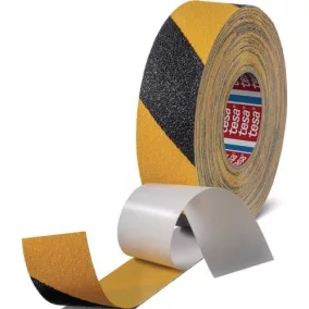   Csúszásgátló ragasztószalag ext.sta.60954 fekete/sárga hosszúság 18 m, szélesség 50 mm TESA
