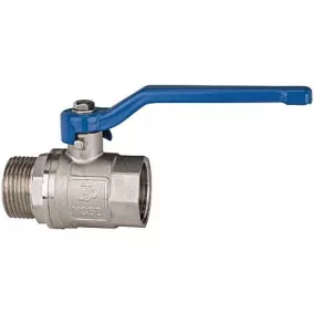   Sárgaréz golyóscsap SZELEP Vonal 59,61mm G 2 hüvelyk kívül/belül DN 50mm RIEGLER