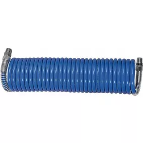   Spirálcső belső átmérő 6 mm, külső átmérő 8 mm, hossza 5 m, csatlakozás 1/4 hüvelyk tekercs RIEGLER
