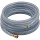 PVC sűrített levegő tömlőkészlet ID 9mm AD 15mm L,5m gyorscsatlakozó DN 7.2