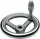 Kézikerék GN 950 b 15mm d1 100mm d2 10mm GANTER