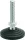 Műanyag szintező láb GN 344 d1 100 mm, d2 M 10 mm l1 43 mm l3 24 mm GANTER