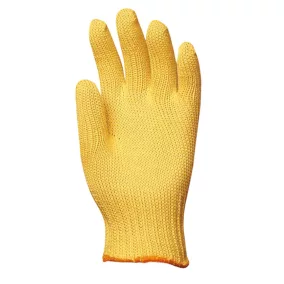   KÖTÖTT VASTAG SÁRGA KEVLAR KESZTYŰ, VÁGÁSBIZTOS, HŐÁLLÓ_7